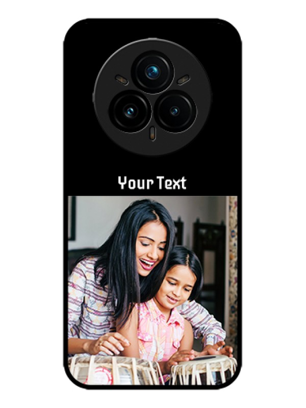 Custom Realme 14 Pro Plus 5G Custom Metal Phone Case - Photo With Name Design