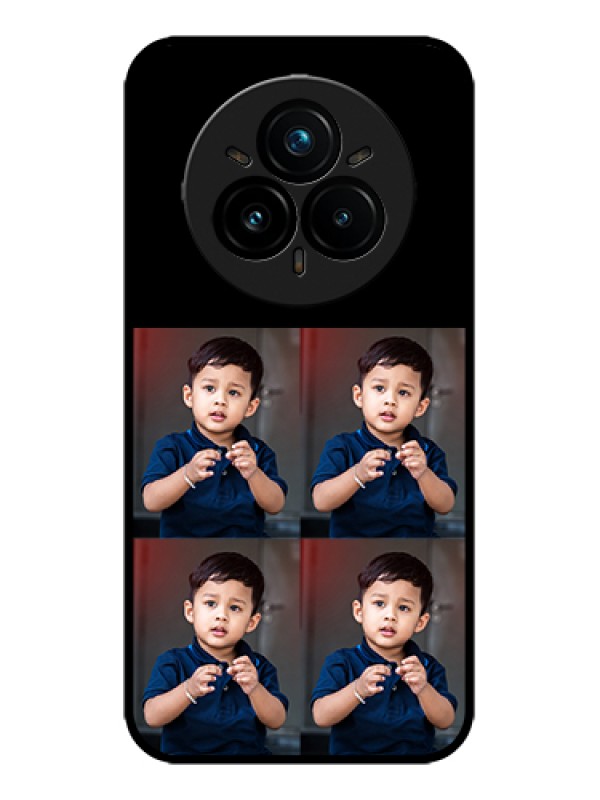Custom Realme 14 Pro Plus 5G Custom Metal Phone Case - 4 Image Holder Design