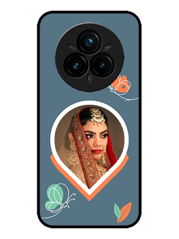 Custom Realme 14 Pro Plus 5G Custom Metal Phone Case - Droplet Butterflies Design