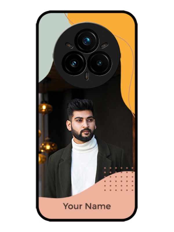 Custom Realme 14 Pro Plus 5G Custom Metal Phone Case - Tri - Coloured Overlay Design