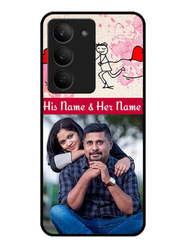 Custom Realme 14x 5G Custom Metal Phone CaseYou And Me Case Design