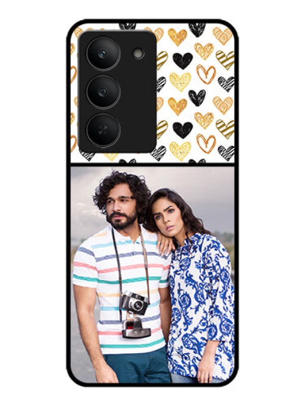 Custom Realme 14x 5G Custom Metal Phone CaseLove Symbol Design