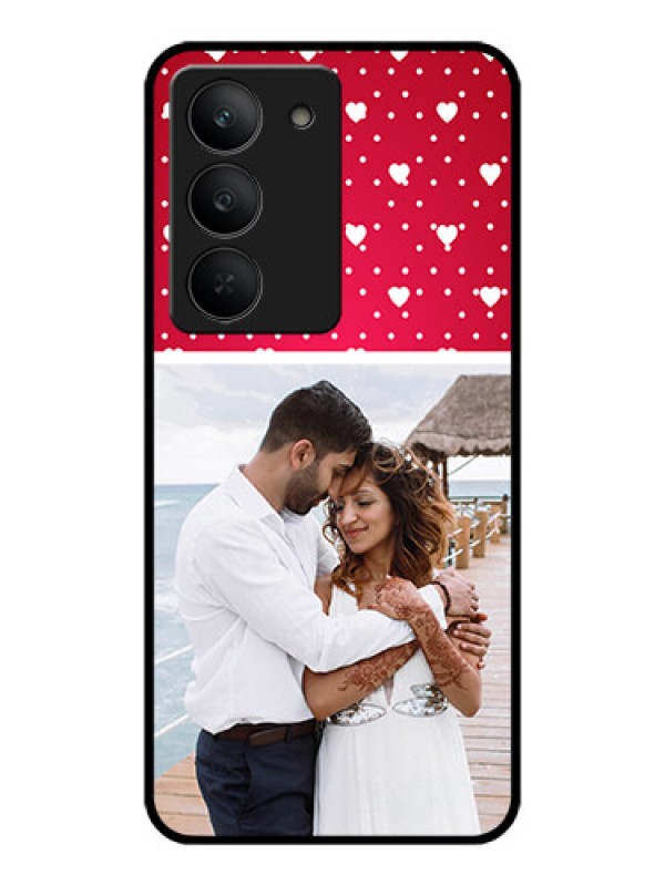 Custom Realme 14x 5G Custom Metal Phone CaseHearts Mobile Case Design