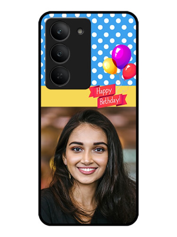 Custom Realme 14x 5G Custom Metal Phone CaseHappy Birthday Design