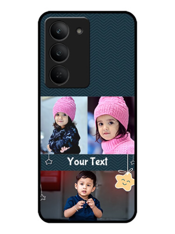 Custom Realme 14x 5G Custom Metal Phone CaseHanging Stars Design