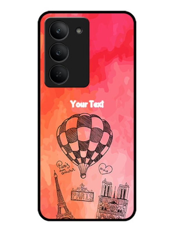 Custom Realme 14x 5G Custom Metal Phone CaseParis Theme Design