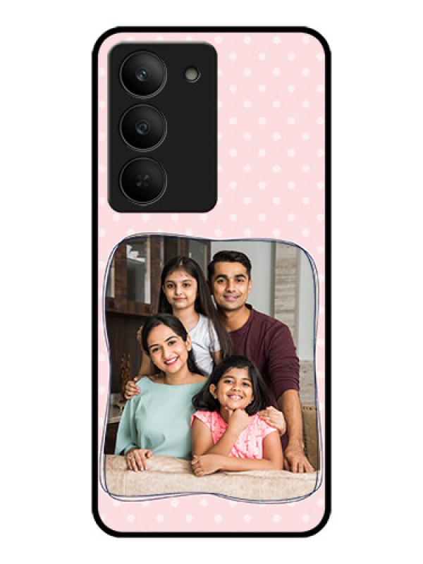 Custom Realme 14x 5G Custom Metal Phone CaseFamily With Dots Design
