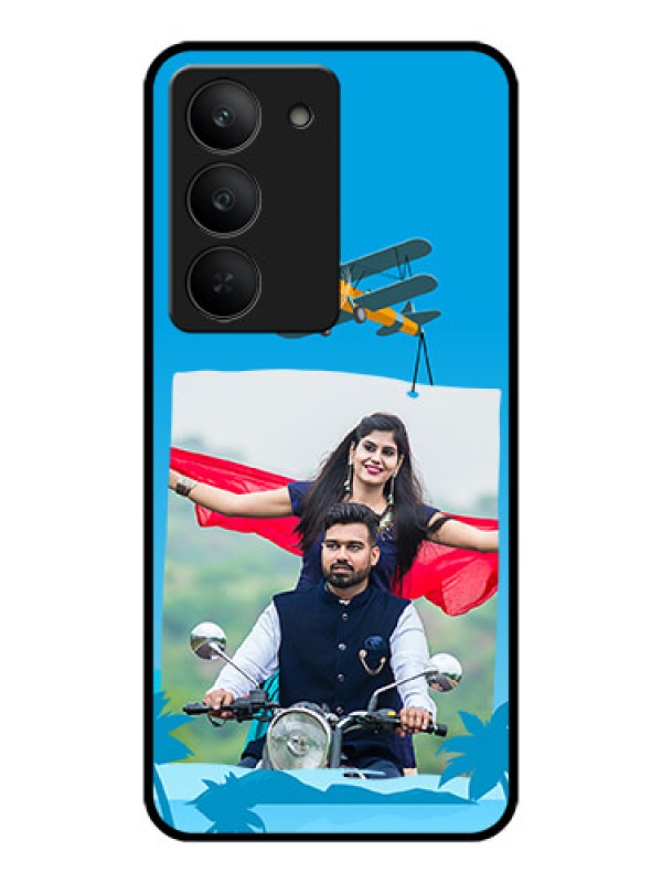 Custom Realme 14x 5G Custom Metal Phone CaseTraveller Design