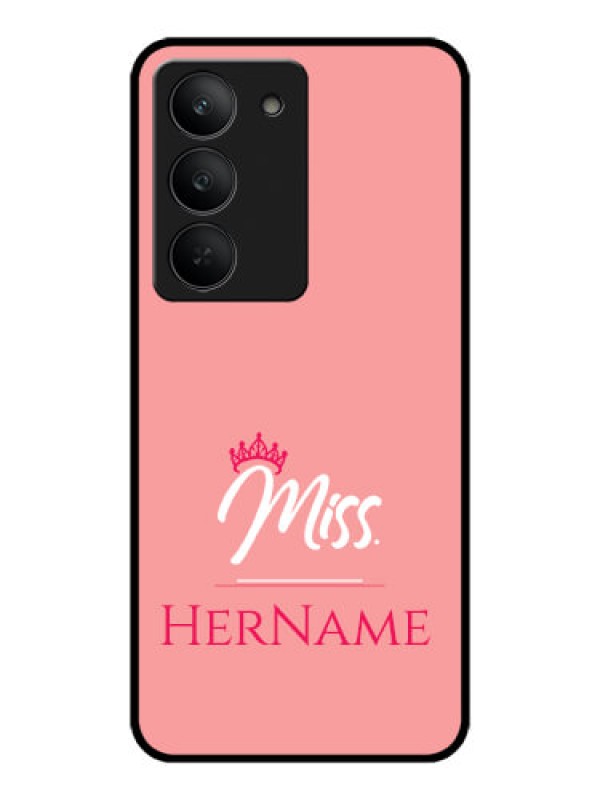 Custom Realme 14x 5G Custom Metal Phone CaseMrs With Name Design