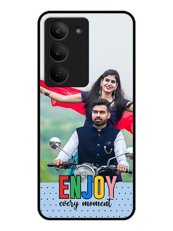 Custom Realme 14x 5G Custom Metal Phone CaseEnjoy Every Moment Design