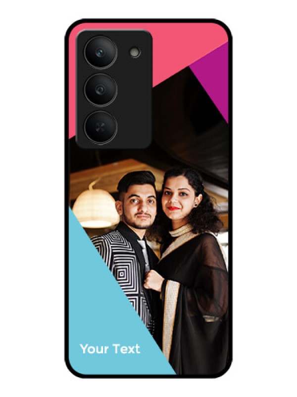 Custom Realme 14x 5G Custom Metal Phone CaseStacked Triple Colour Design