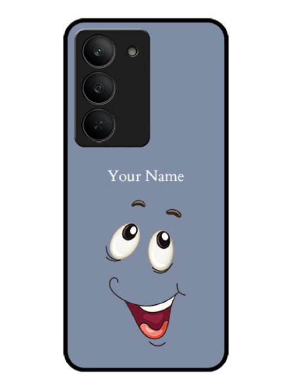 Custom Realme 14x 5G Custom Metal Phone CaseLaughing Cartoon Face Design