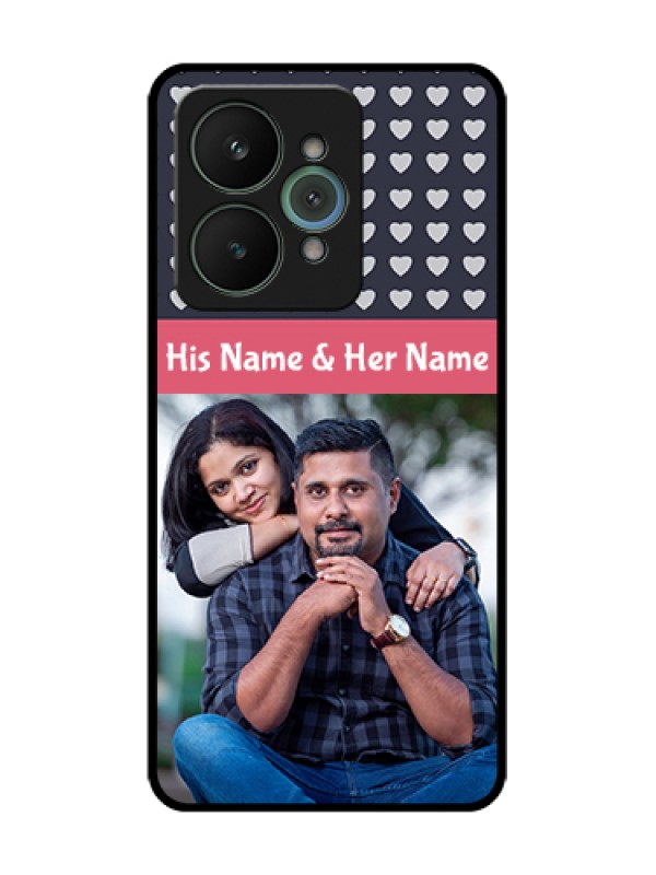 Custom Realme 15 5G Custom Metal Phone Case - Love Symbols Design