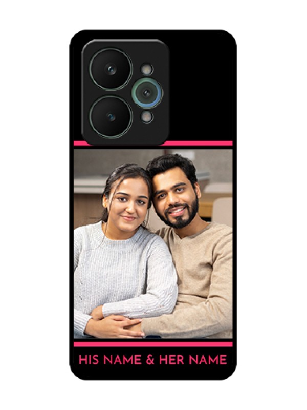 Custom Realme 15 5G Custom Metal Phone Case - With Add Text Design