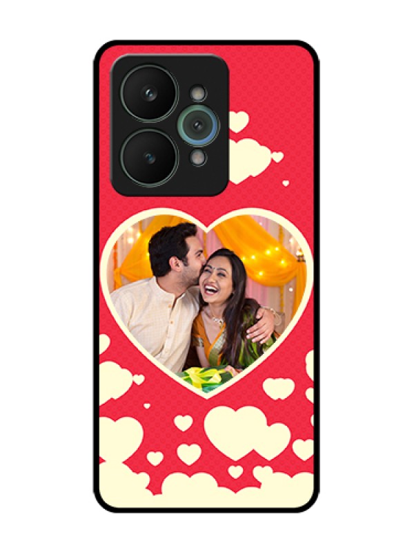 Custom Realme 15 5G Custom Metal Phone Case - Love Symbols Phone Cover Design