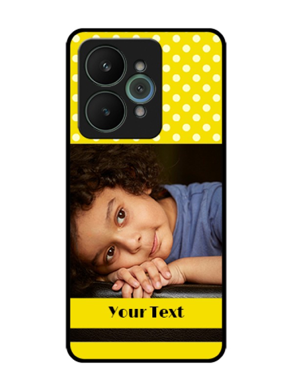 Custom Realme 15 5G Custom Metal Phone Case - Bright Yellow Case Design