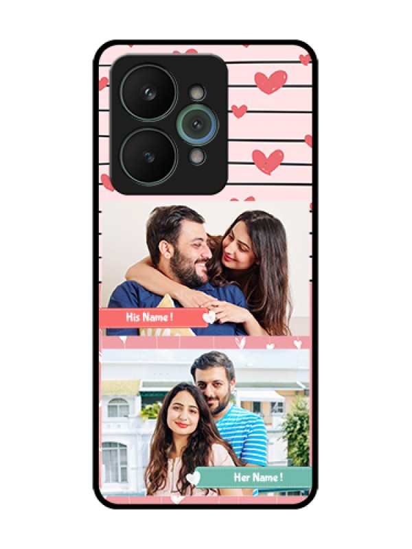 Custom Realme 15 5G Custom Metal Phone Case - Photo With Heart Design