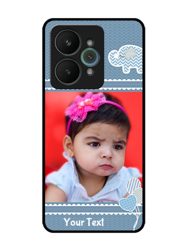 Custom Realme 15 5G Custom Metal Phone Case - With Kids Pattern Design