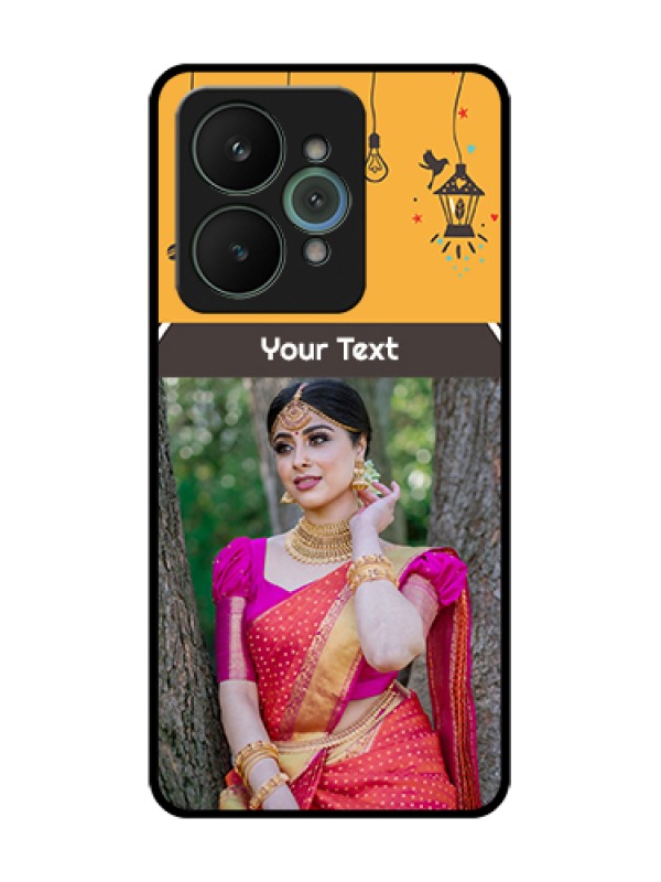 Custom Realme 15 5G Custom Metal Phone Case - With Family Picture And Icons