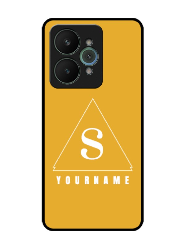 Custom Realme 15 5G Custom Metal Phone Case - Simple Triangle Design