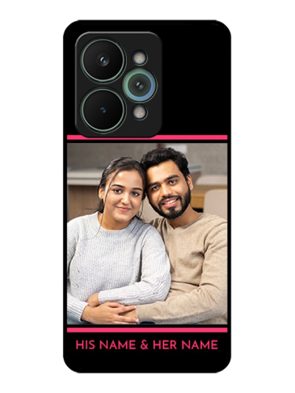 Custom Realme 15 Pro 5G Custom Metal Phone Case - With Add Text Design