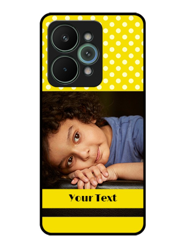 Custom Realme 15 Pro 5G Custom Metal Phone Case - Bright Yellow Case Design