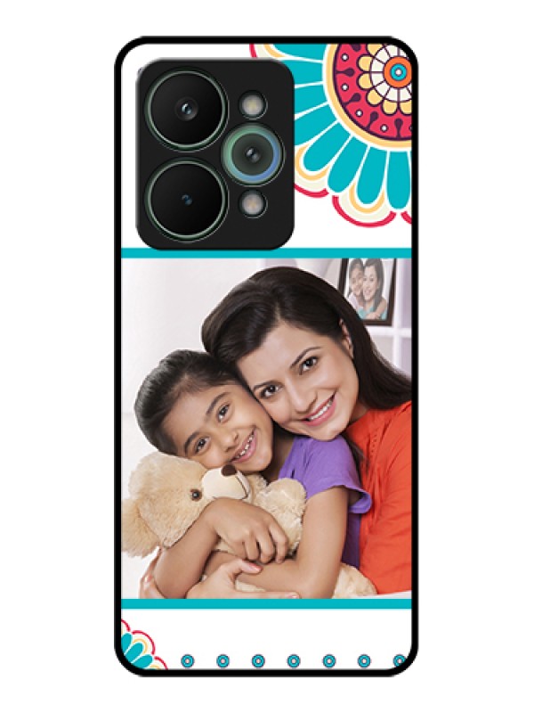 Custom Realme 15 Pro 5G Custom Metal Phone Case - Flower Design