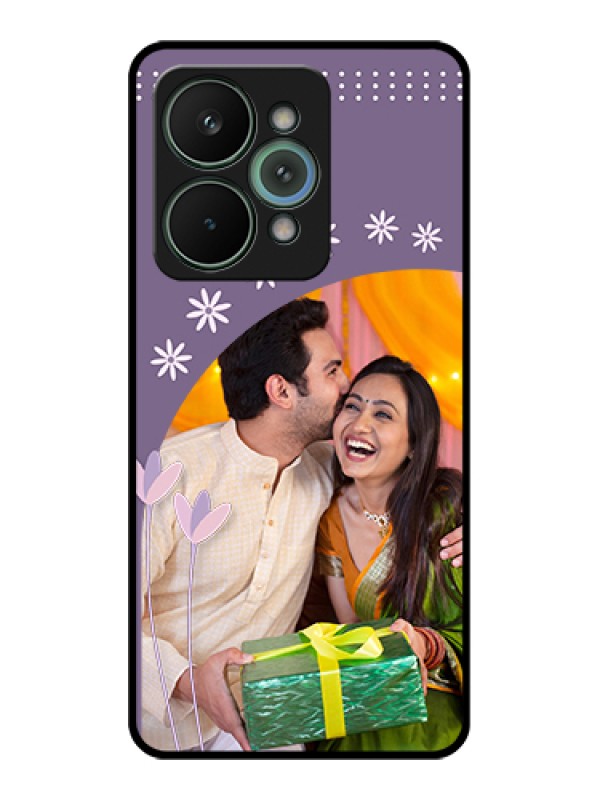 Custom Realme 15 Pro 5G Custom Metal Phone Case - Lavender Flowers Design