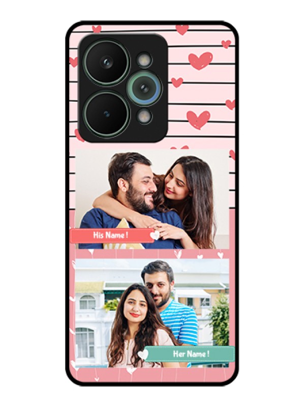 Custom Realme 15 Pro 5G Custom Metal Phone Case - Photo With Heart Design