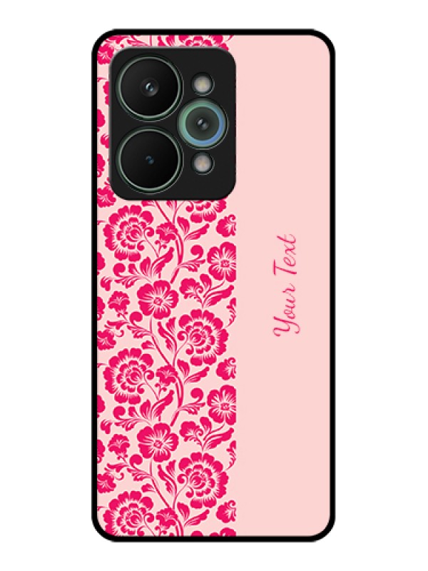 Custom Realme 15 Pro 5G Custom Metal Phone Case - Attractive Floral Pattern Design