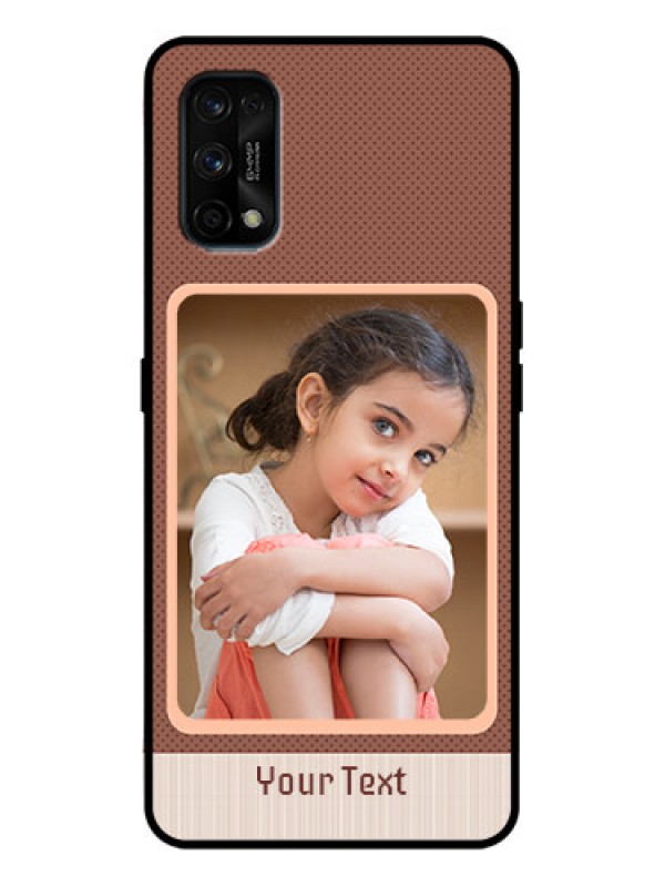 Custom Realme 7 Pro Custom Metal Phone Case - Simple Pic Upload Design
