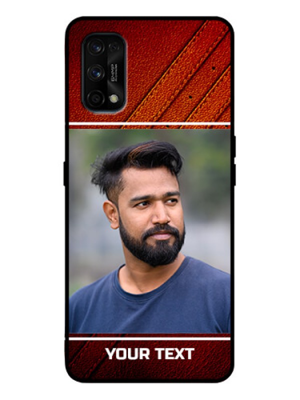 Custom Realme 7 Pro Custom Metal Phone Case - Leather Phone Case Design