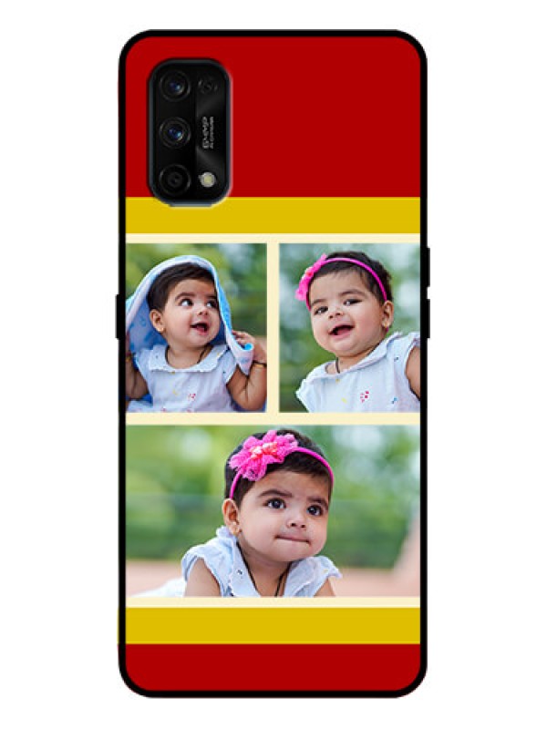 Custom Realme 7 Pro Custom Metal Phone Case - Multiple Pic Upload Design