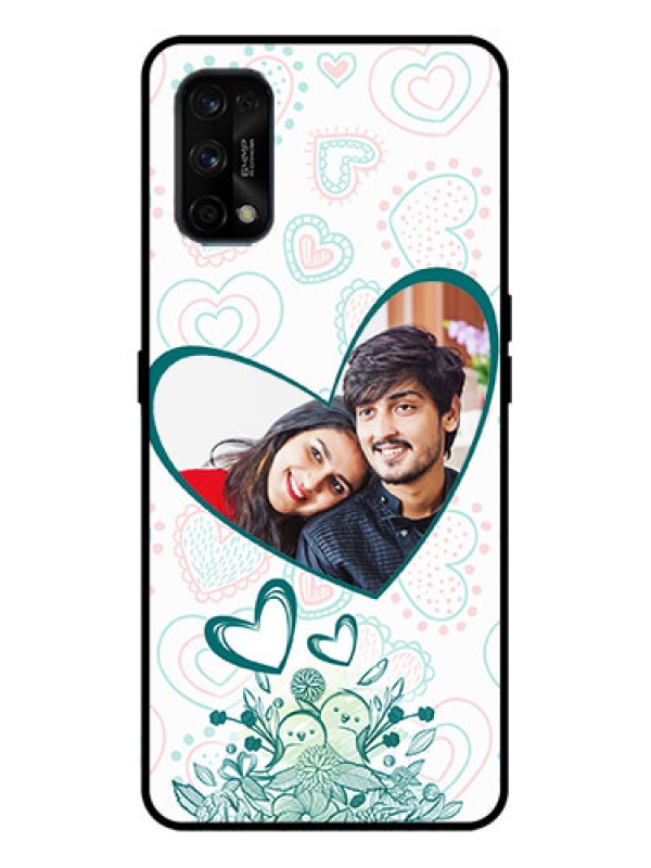 Custom Realme 7 Pro Custom Metal Phone Case - Premium Couple Design