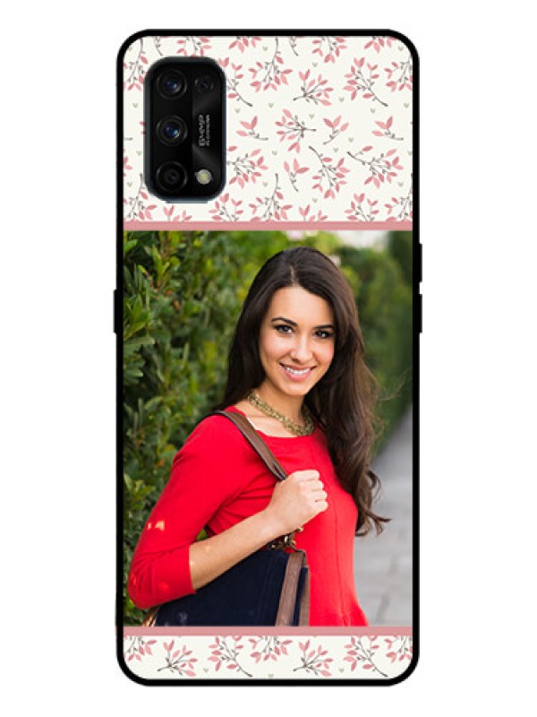 Custom Realme 7 Pro Custom Metal Phone Case - Stunning Floral Design