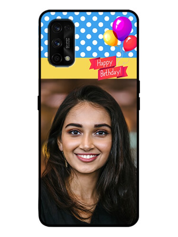Custom Realme 7 Pro Custom Metal Phone Case - Happy Birthday Design
