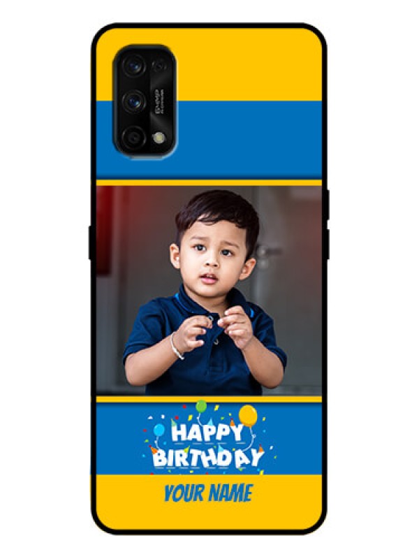 Custom Realme 7 Pro Custom Metal Phone Case - Birthday Wishes Design