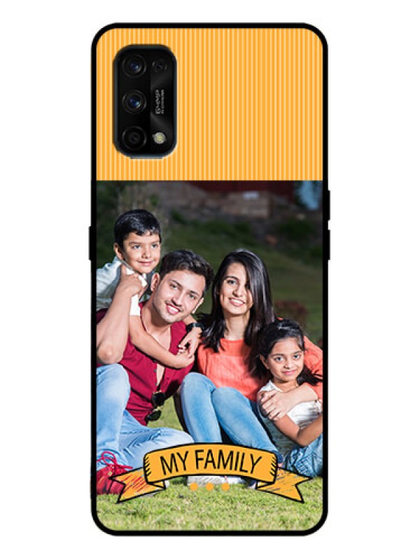 Custom Realme 7 Pro Custom Metal Phone Case - My Family Design