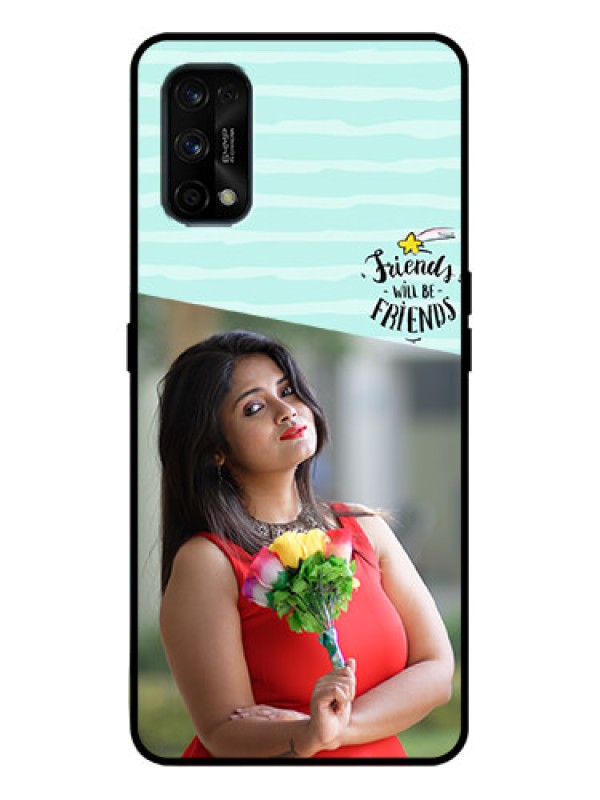 Custom Realme 7 Pro Custom Metal Phone Case - Friends Picture Icon Design