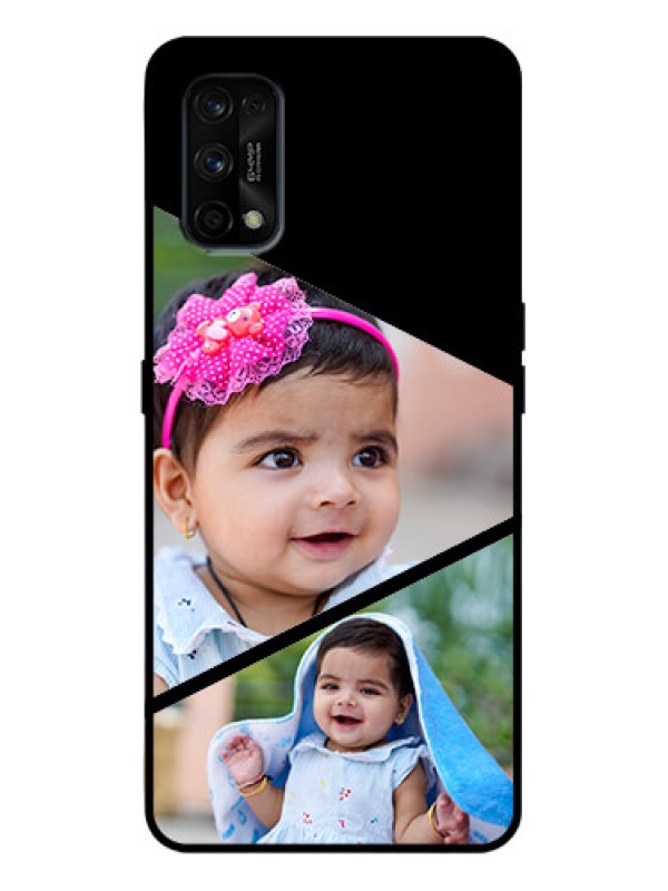 Custom Realme 7 Pro Custom Metal Phone Case - Semi Cut Design