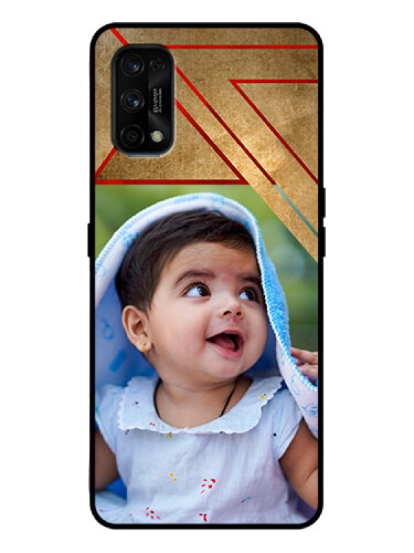 Custom Realme 7 Pro Custom Metal Phone Case - Gradient Abstract Texture Design