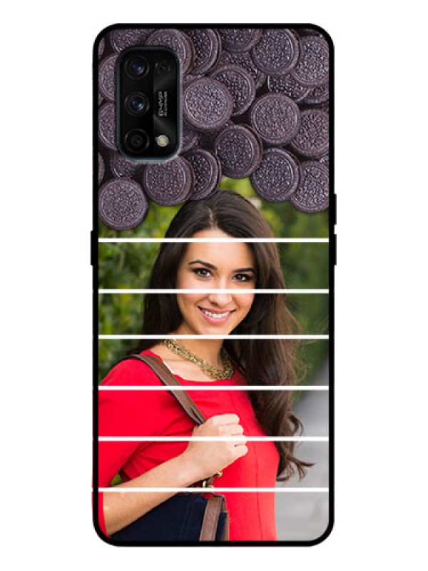 Custom Realme 7 Pro Custom Metal Phone Case - With Oreo Biscuit Design