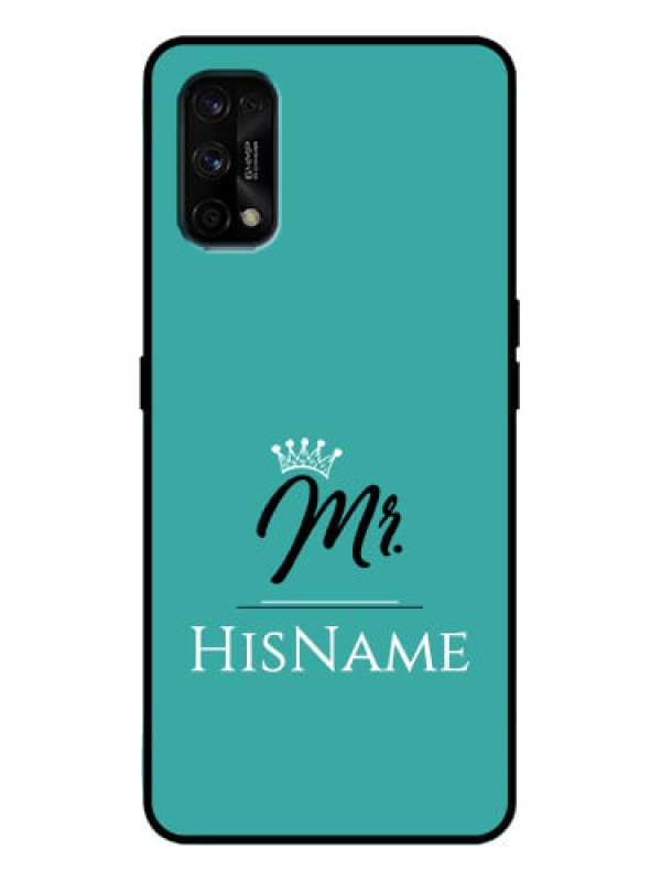 Custom Realme 7 Pro Custom Metal Phone Case - Mr With Name Design