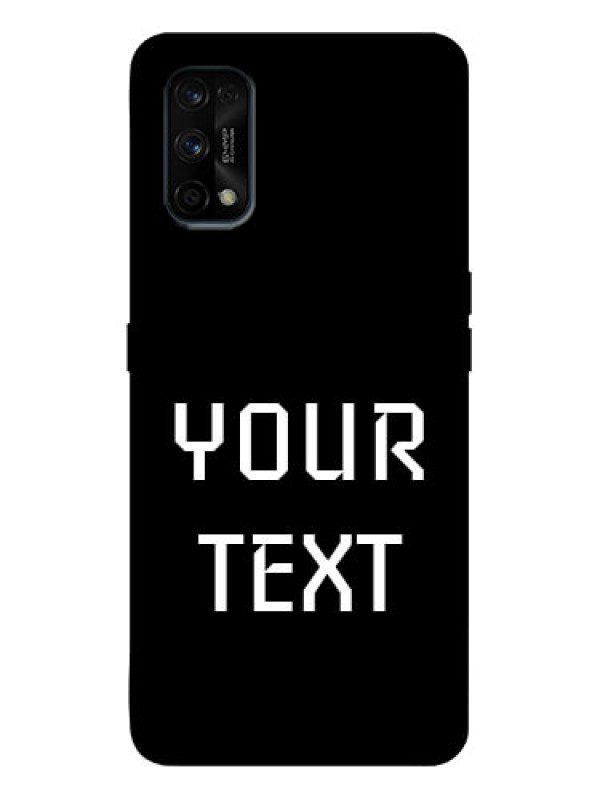 Custom Realme 7 Pro Custom Metal Phone Case - Your Name Design