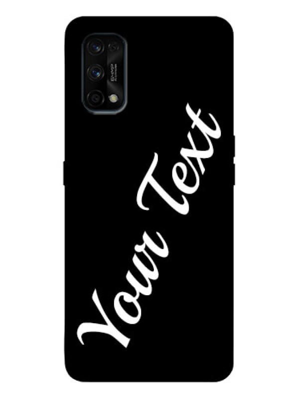 Custom Realme 7 Pro Custom Metal Phone Case - With Your Name Design