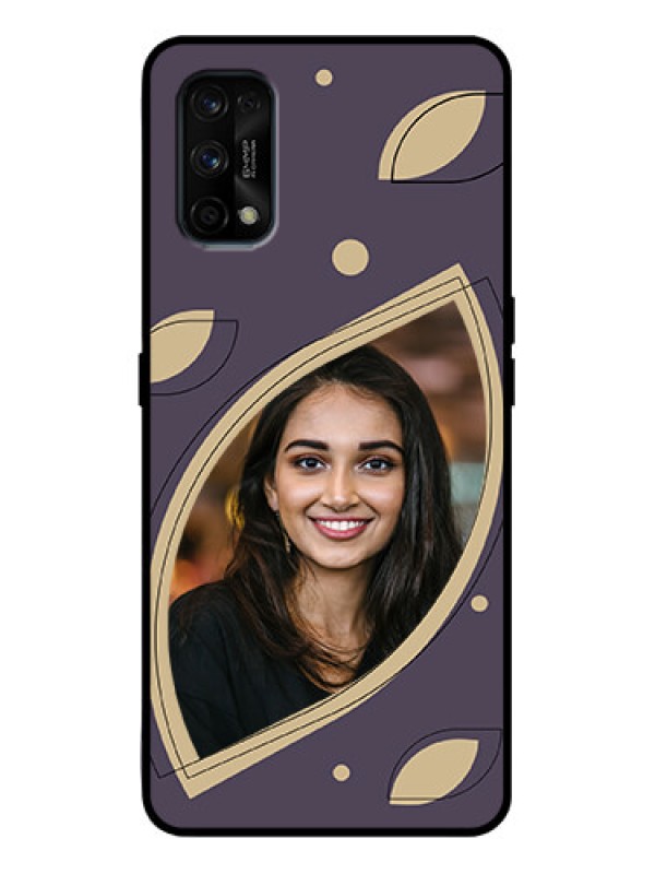 Custom Realme 7 Pro Custom Metal Phone Case - Falling Leaf Design