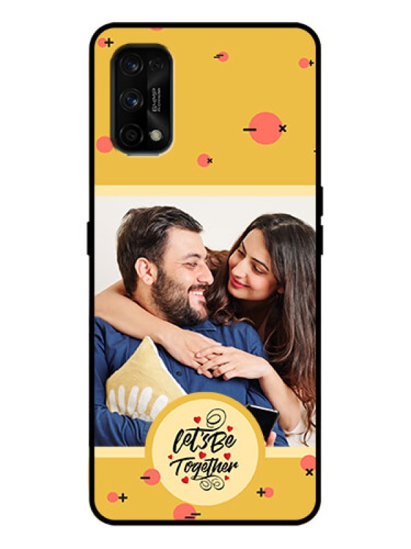 Custom Realme 7 Pro Custom Metal Phone Case - Lets Be Together Design