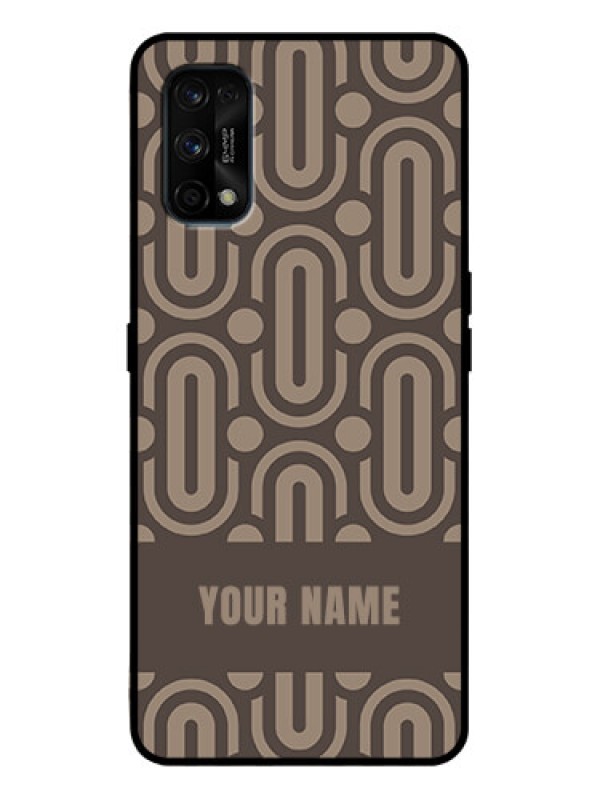 Custom Realme 7 Pro Custom Metal Phone Case - Captivating Zero Pattern Design