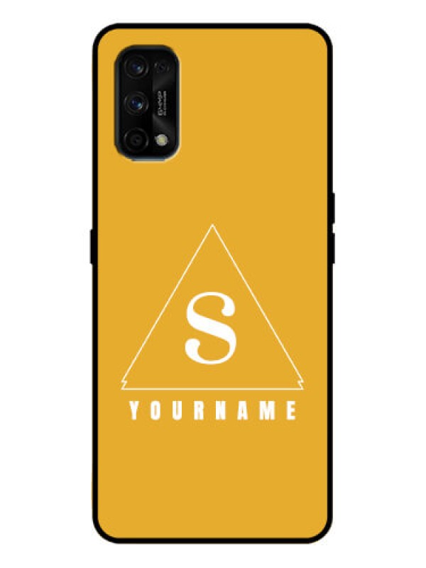 Custom Realme 7 Pro Custom Metal Phone Case - Simple Triangle Design