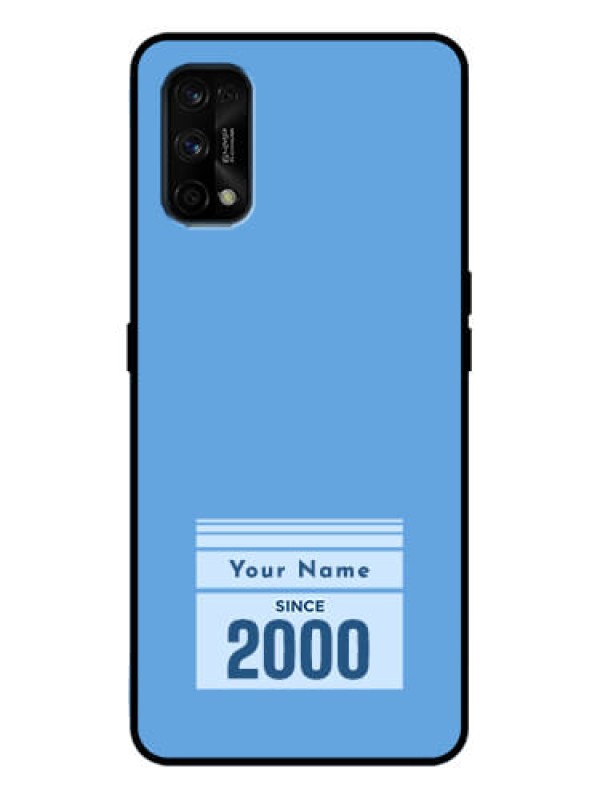 Custom Realme 7 Pro Custom Metal Phone Case - Custom Year Of Birth Design